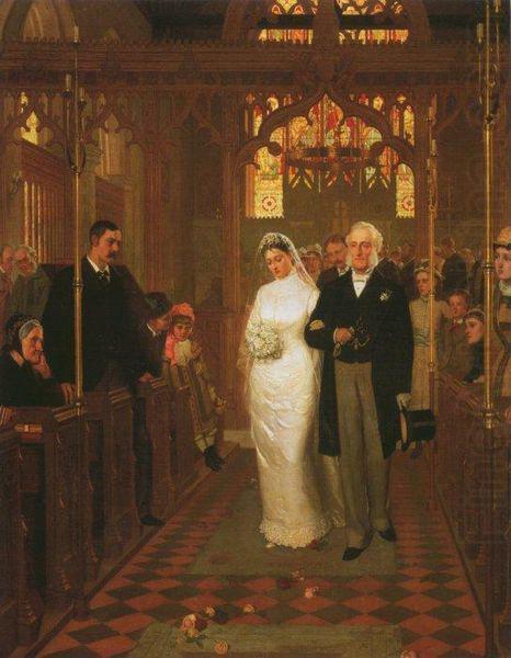 Edmund Blair Leighton 'Till Death Do Us Part' china oil painting image